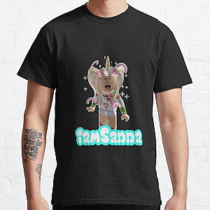 iamSanna Loves Unicorns BLACK Classic T-Shirt RB1409