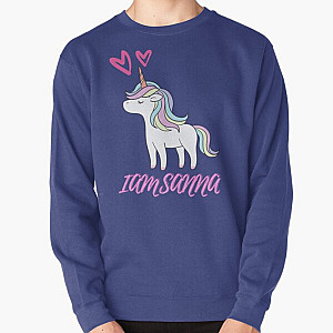 Cute Unicorn Iamsanna Notebook Pullover Sweatshirt RB1409
