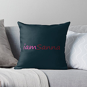 iamSanna   Throw Pillow RB1409