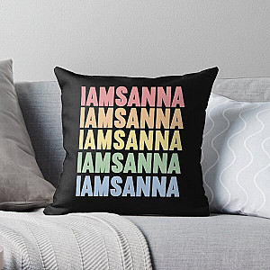 iamsanna Throw Pillow RB1409